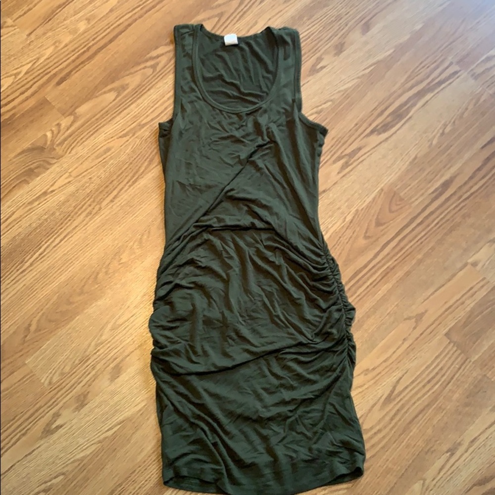 VENUS Ruched Body-con Knee length Dress